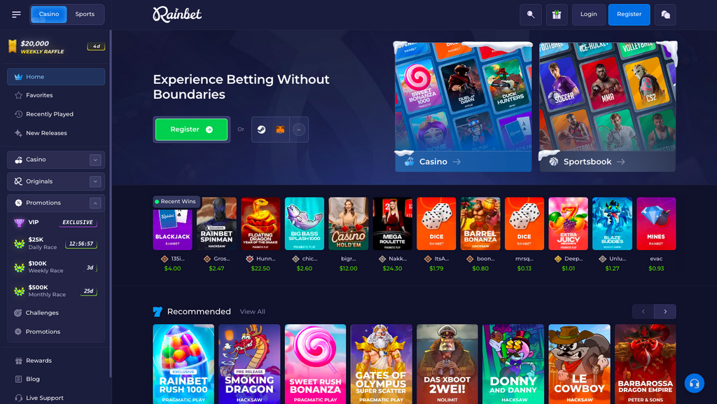 Rainbet Testimonial 2026 - Decision on the Crypto Betting Website